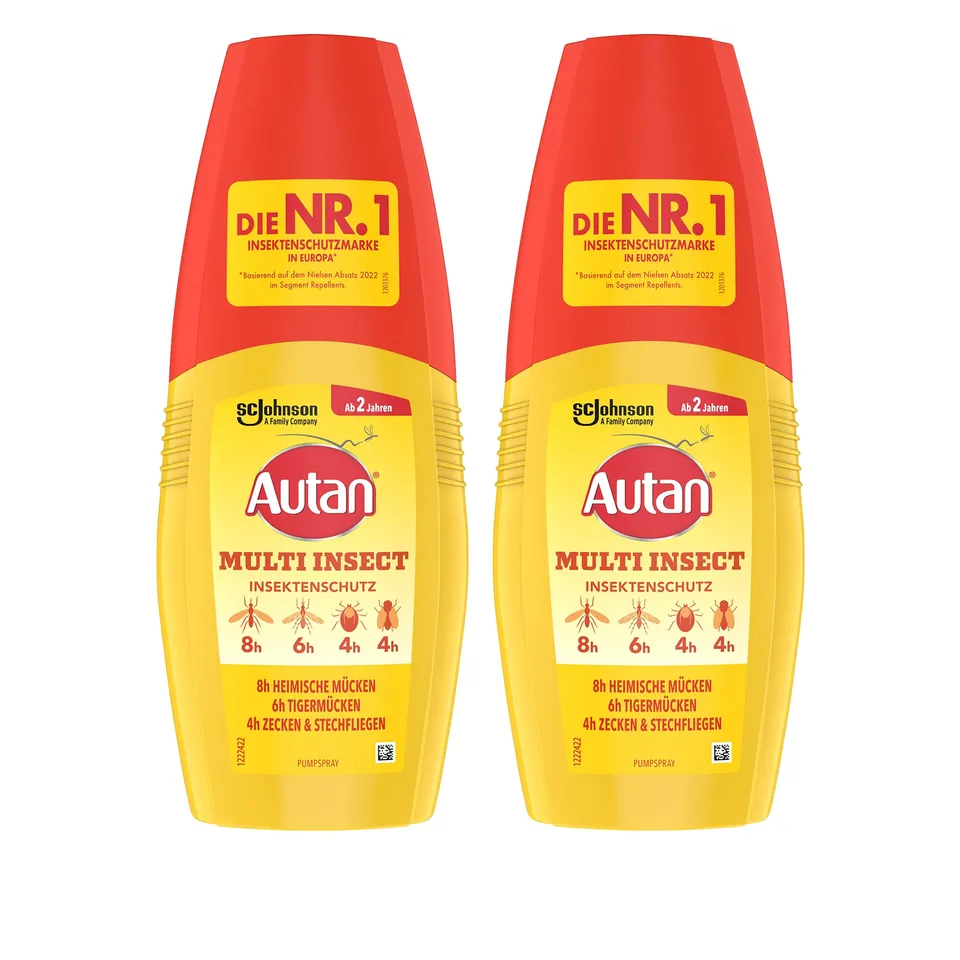 autan-multi-insect-pumpspray-2-x-100-ml-mit-icaridin-20-bis-8h-schutz image 1