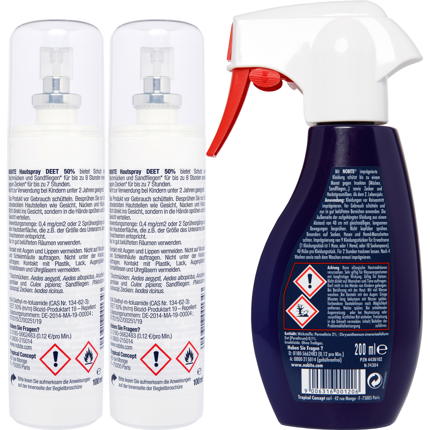 nobite-insektenschutz-set-2x-hautspray-100-ml-kleidung-200-ml image 2