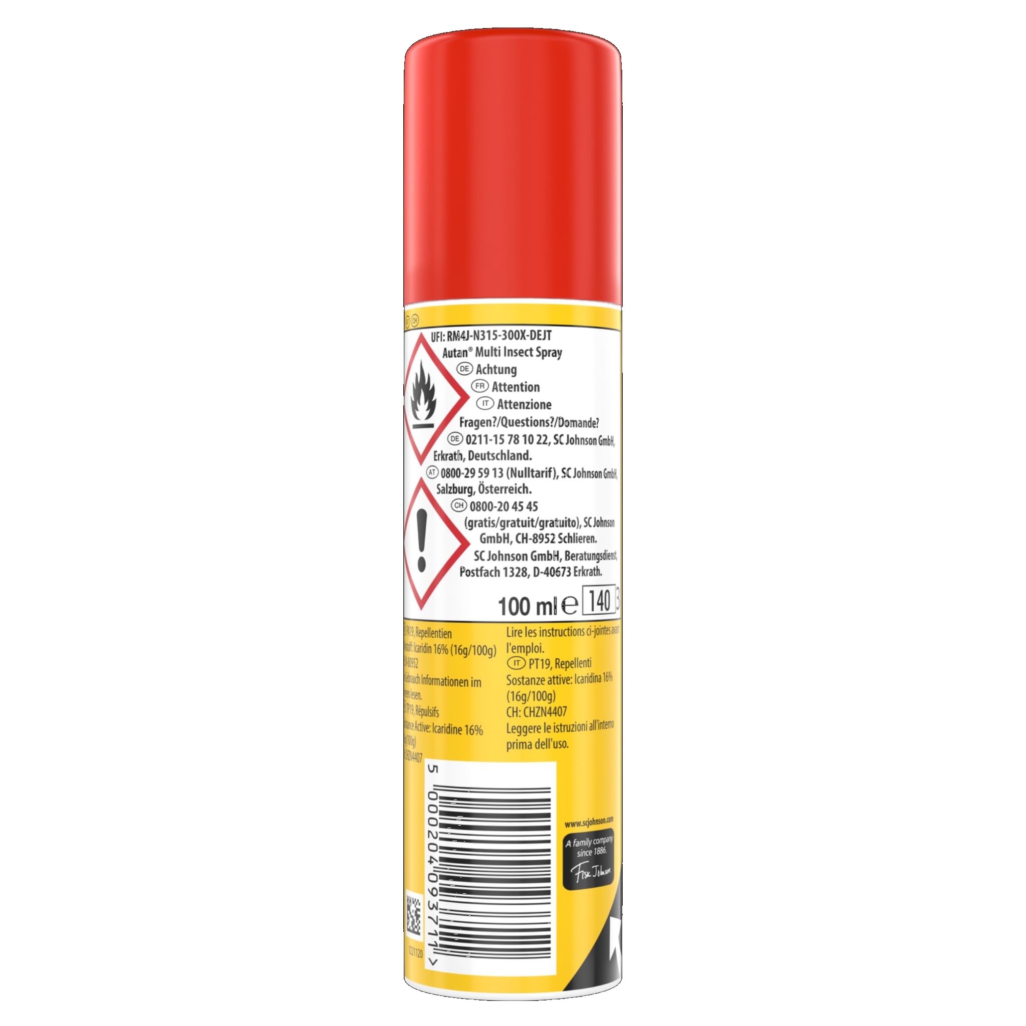 autan-multi-insect-spray-100-ml-aerosol-mit-icaridin-20-bis-8h-schutz image 2