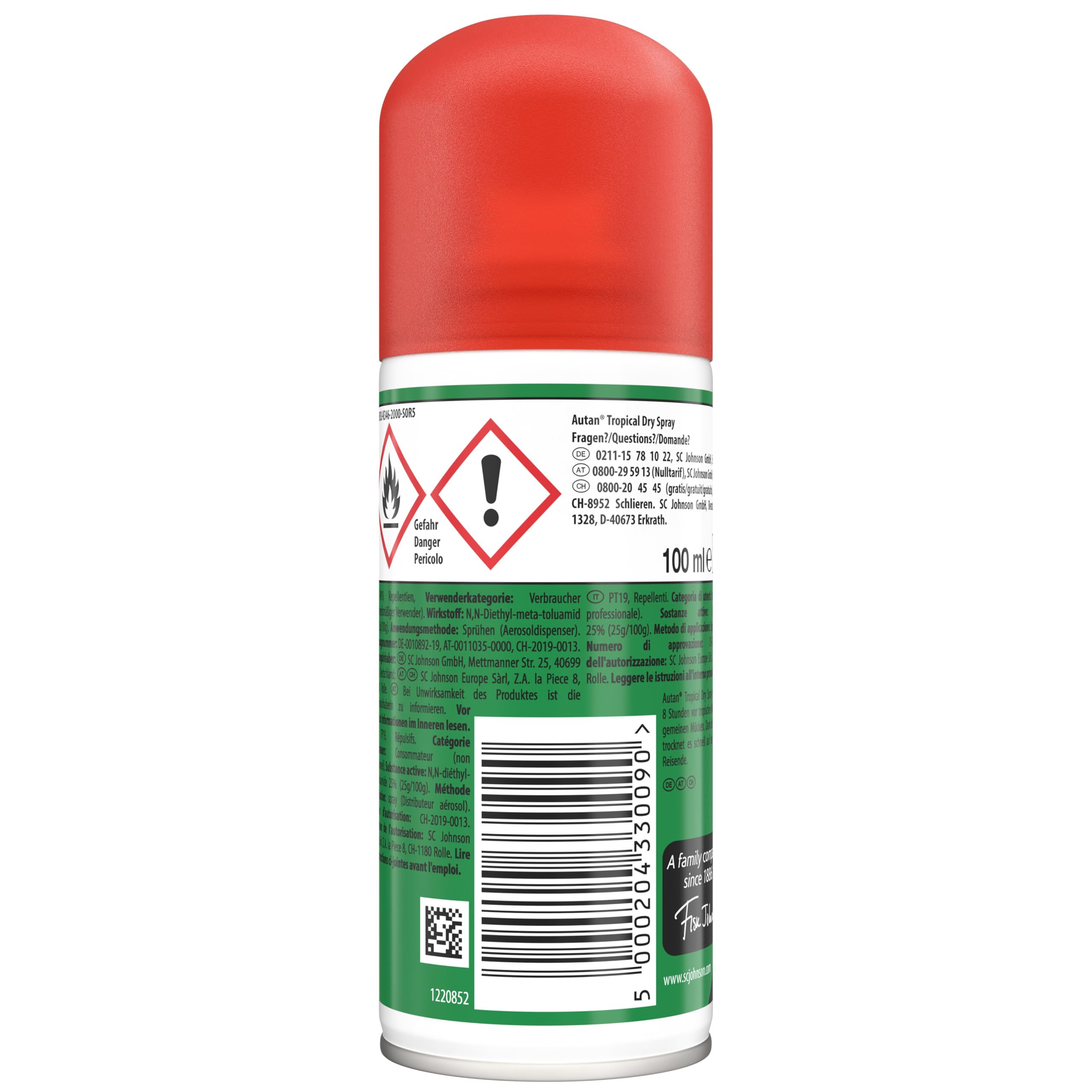 autan-tropical-dry-m-ckenspray-100-ml-mit-25-deet-bis-8h-tropenschutz image 2