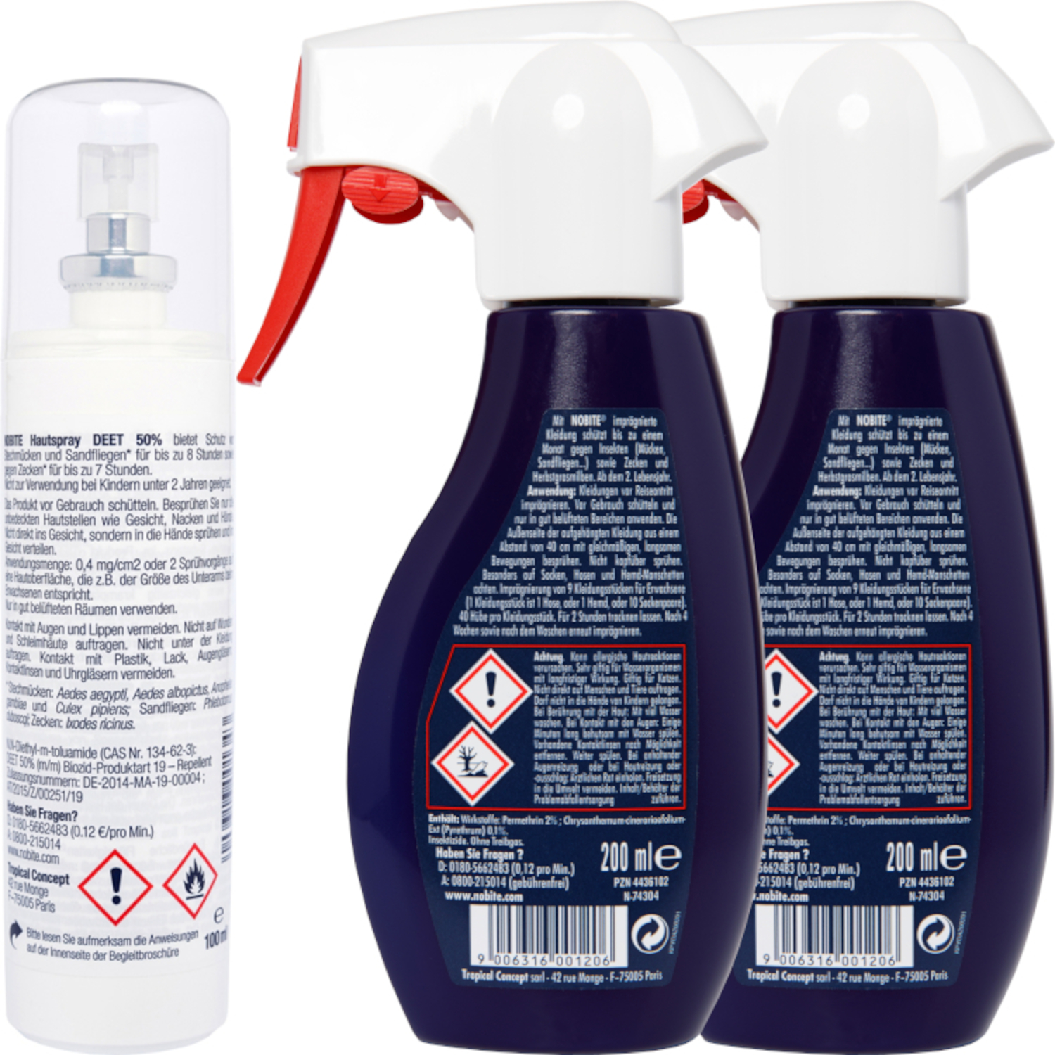 nobite-insektenschutz-set-hautspray-100-ml-2x-kleidung-200-ml image 2